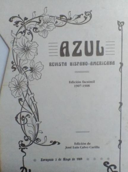 Azul. Revista Hispano-Americana